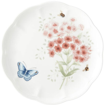 Talerz deserowy 23cm  Red Bird Butterfly Meadow