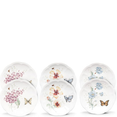 Zestaw 6 szt. talerzy 16 cm Butterfly Meadow