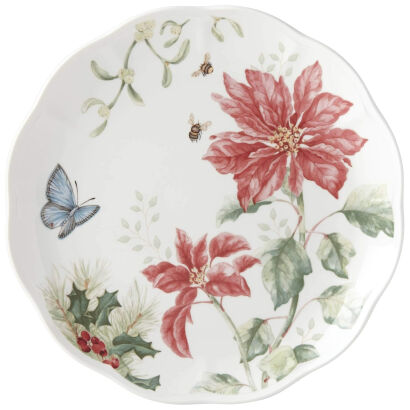 Talerz Blue Butterfly 27 cm Butterfly Meadow Holiday