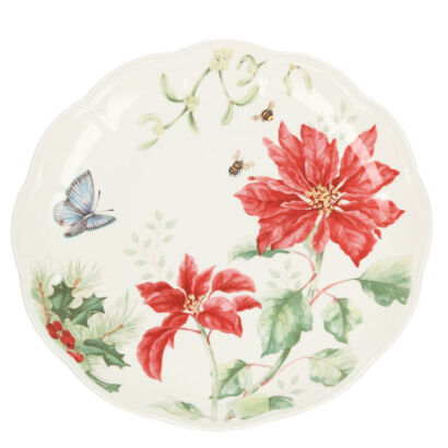 Talerz Blue Butterfly 27 cm Butterfly Meadow Holiday