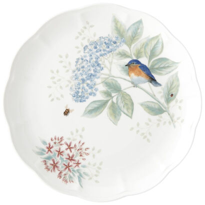 Talerz 27 cm East Blue Bird  Butterfly Meadow