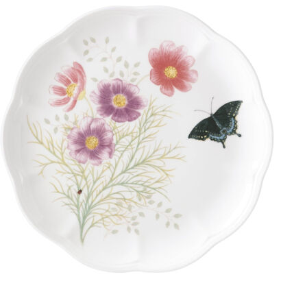Talerz 23 cm Ptaki Humbird Butterfly Meadow