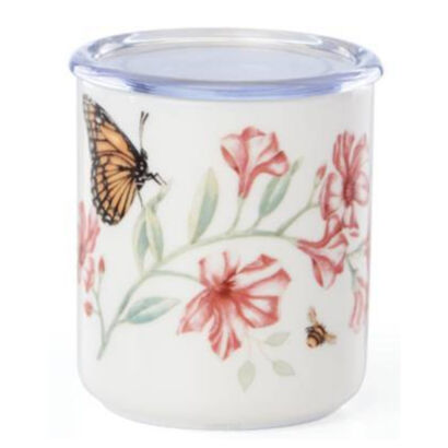Pojemnik z plastikową przykrywką Butterfly Meadow